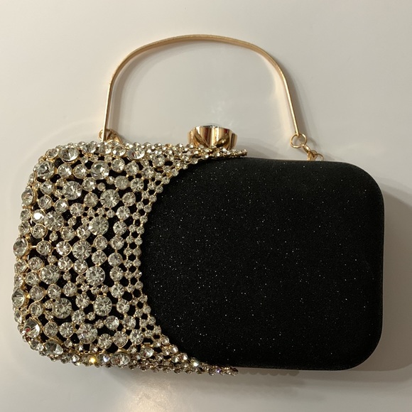 WOMEN's Multi-use Rhinestone Clutch Bag - Picture 4 of 9
